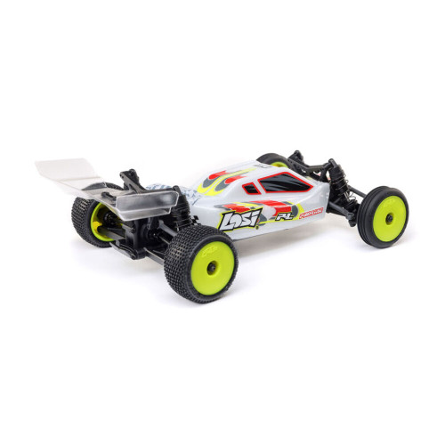 Losi 1/24 Micro-B 2WD Buggy White RTR