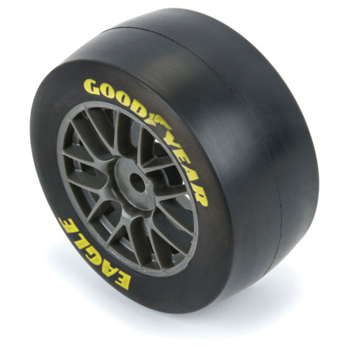 Pro-Line Racing Goodyear Eagle Soft Tire F/R MTD Grey for Losi NASCAR Race Car (PRO1030411)