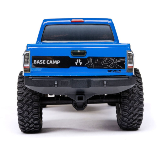 Axial 1/24 SCX24 Base Camp 4X4 RTR Brushed Rock Crawler- Blue (AXI-1219T2)