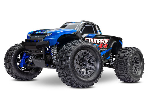 Traxxas Stampede 4X4 BL-2s- Blue (67154-4-BLUE)