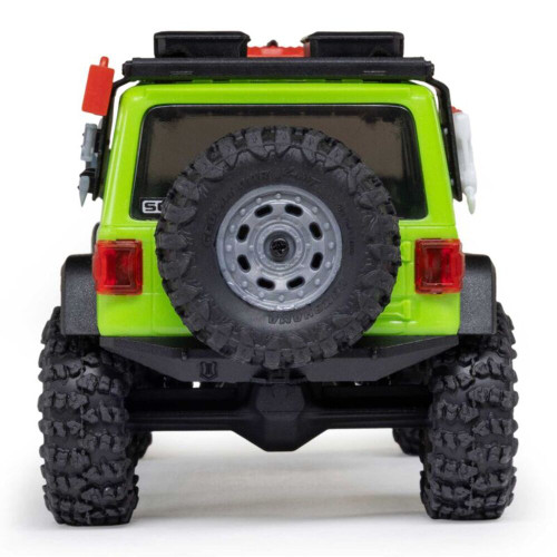 Axial 1/30 SCX30 Jeep Wrangler JLU 4X4 RTR Brushed Rock Crawler (Battery & Charger Included)- Green (AXI-2261T1)