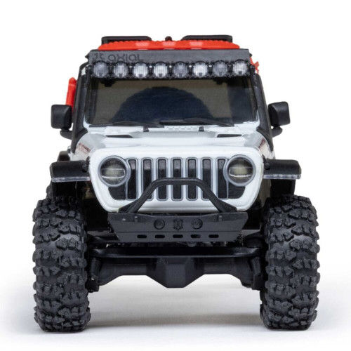 Axial 1/30 SCX30 Jeep Wrangler JLU 4X4 RTR Brushed Rock Crawler (Battery & Charger Included), White (AXI-2261T2)