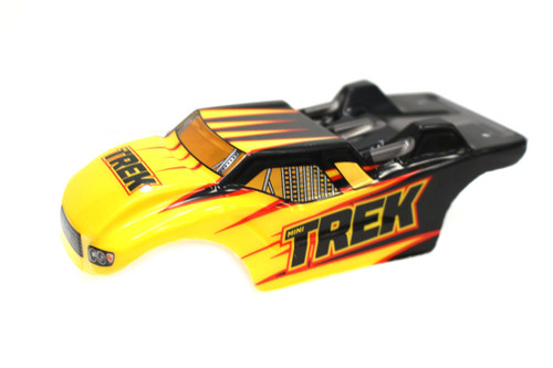 Rage R/C Printed Body Yellow for Mini Trek (C2453Y)