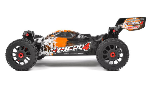 Corally Syncro-4 1/8 4S Brushless Off-Road RC Buggy RTR- Orange (COR00287-O)