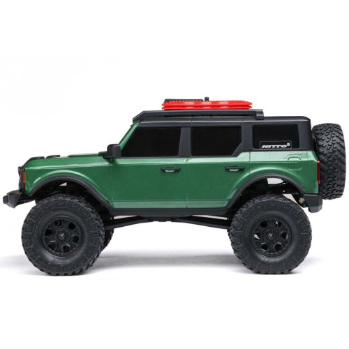 Axial 1/24 SCX24 Ford Bronco 4X4 RTR Brushed Rock Crawler (Battery & Charger Included), Green (AXI00006V2T5)