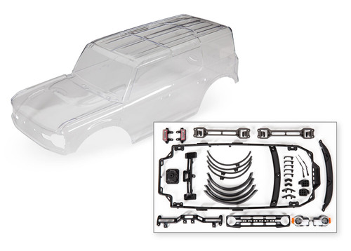 Traxxas TRX-4 Ford Bronco Clear Body Kit (9211)