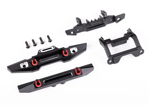 Traxxas Aluminum Bumpers w/ Mounts for TRX-4M Defender (9734X)