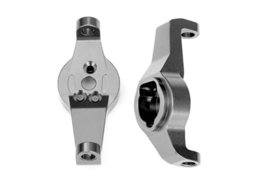 Traxxas Gray Aluminum Caster Blocks (L&R) (8232A)