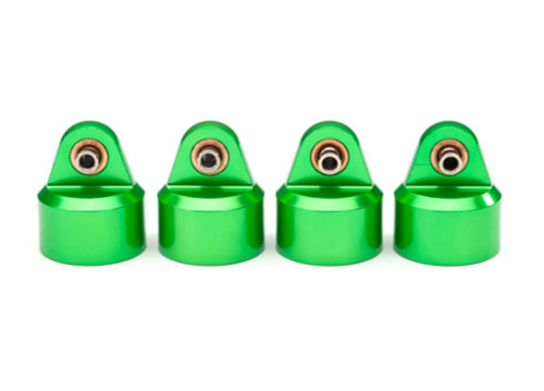 Traxxas Green Aluminum GT-Maxx Shock Caps (4) (8964G)