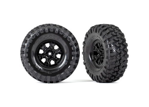 Traxxas 1.9" TRX-4 Ford Bronco Wheels & Canyon RT Tires (2) (9272)