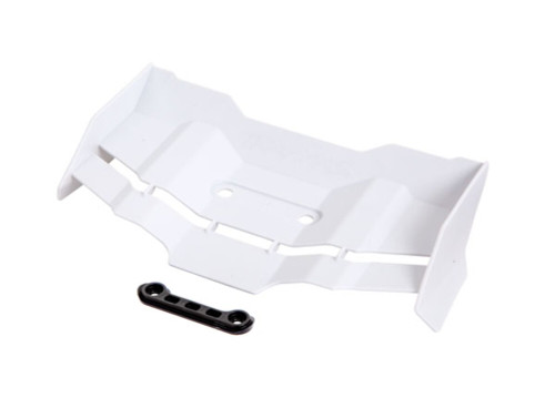 Traxxas White Rear Wing with Hardware (9517A)
