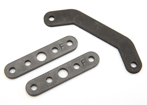 Traxxas Front Steel Bulkhead Tie Bars (3) (8926)
