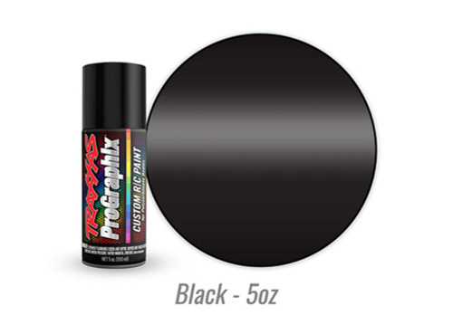 Traxxas Black ProGraphix Spray Paint (5 oz) (5055)