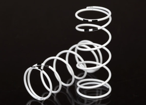 Traxxas 1/10 Long GTR Springs (0.767-Rate Black Stripe) (2) (7444)