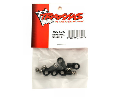 Traxxas Genuine Rod Ends & Hollow Balls Set of 6 - 1/10 Scale RC Hardware 2742X