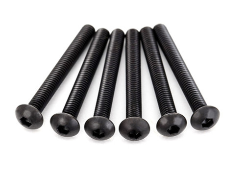 Traxxas Button-Head Machine Screws 4x35 mm (6) (2595)