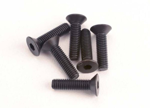 Traxxas Countersunk Machine Screws 3x12 mm (6) (2552)