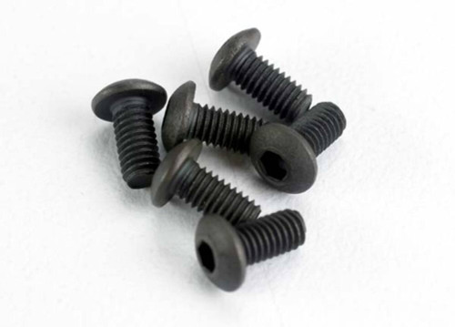 Traxxas Button-Head Machine Screws 3x6 mm (6) (2575)