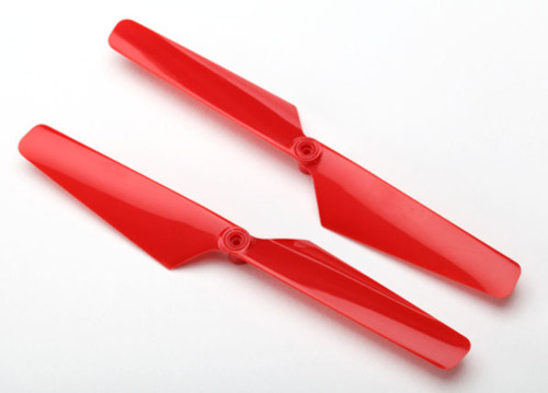 Traxxas Red Alias Rotor Blades (2) (6628)