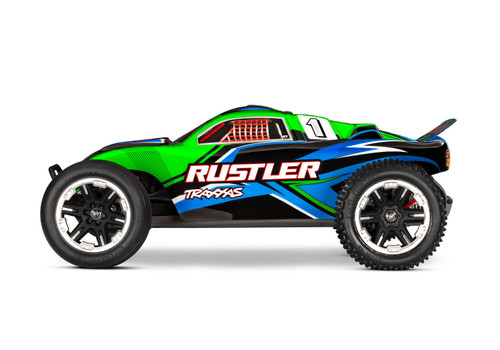 Traxxas Rustler 2WD XL-5 w/Battery- Green (37254-8-GRN)