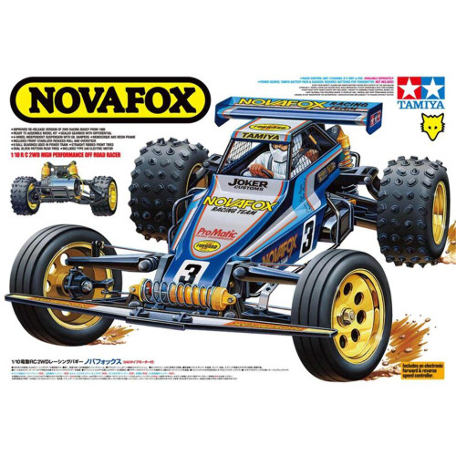 Tamiya 1/10 Novafox 2WD Off-Road Buggy Kit (TAM58577A)