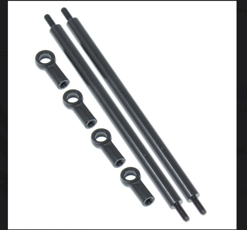 Redcat Racing RER30790 Rear Lower Links (96mm) Black 2pcs Ascent Fusion, Everest