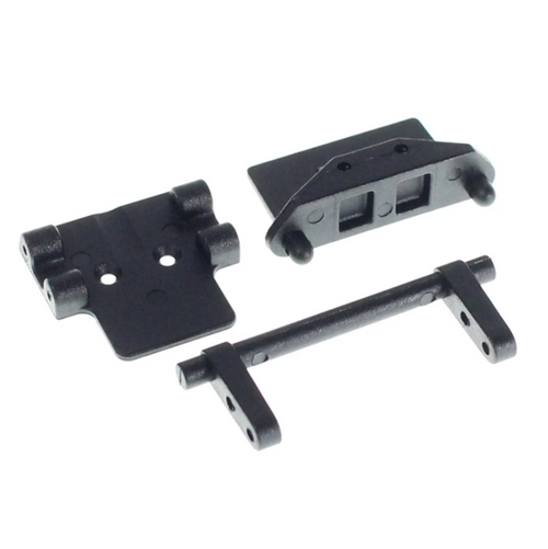 Redcat Racing RER42124 Rear Bumper w/ ESC Plate 1 Set Multi-function Ascent Apex