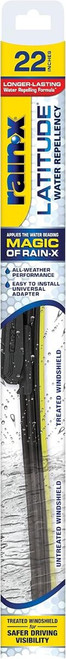 Rain-X 5079279-3 Latitude 2-In-1 Water Repellent Blades 22 In Windshield Wipers