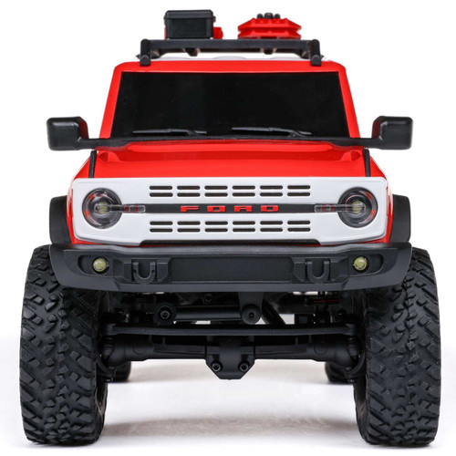 Axial 1/24 SCX24 Ford Bronco Heritage Edition 4X4 RTR Brushed Rock Crawler Red