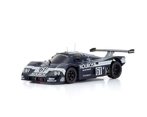 Kyosho MR-04 RWD Mini-Z Readyset w/Sauber Mercedes C9 1988 Body Blue (KYO32362KR)