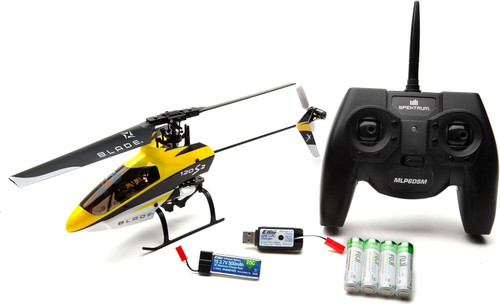 Blade RC Helicopter 120 S 2 RTF with Safe Technology Yellow USB LiPo (BLH11000)