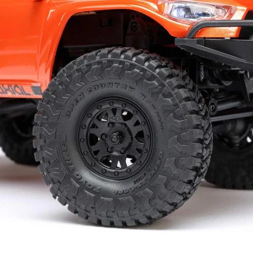 AXIAL 1/24 SCX24 Toyota 4Runner 4X4 RTR Brushed Rock Crawler- Orange AXI-2035T1