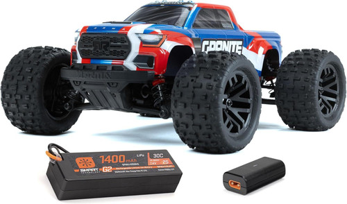 ARRMA 1/18 Granite GROM MEGA 380 Brushed 4X4 Monster Truck ARA2102T1