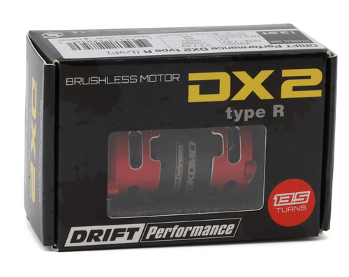 Yokomo Drift Performance DX2 TypeR Sensored Brushless Motor 13.5T YOKRPM-D2135RR