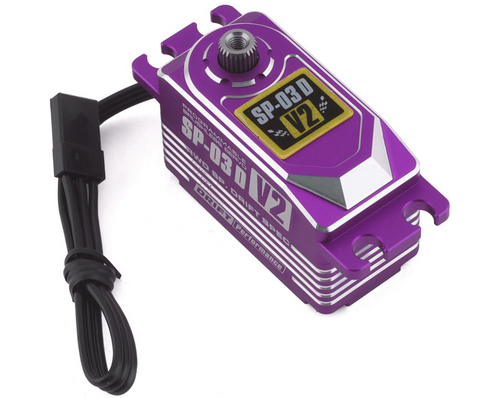 Yokomo SP-03 D V2 Programable Brushless Drift Servo 4.8V Purple (YOKSP-03DV2PA)
