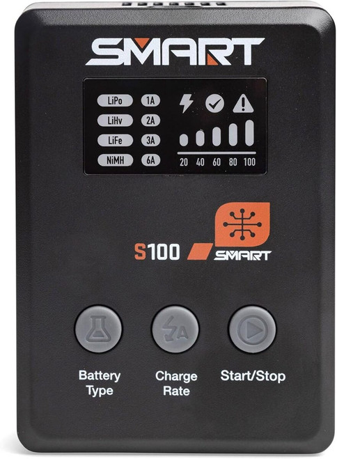 Smart Powerstage Surface Bundle: 5000mAh 3S 50C LiPo Battery (IC3) / 100W S100 Charger