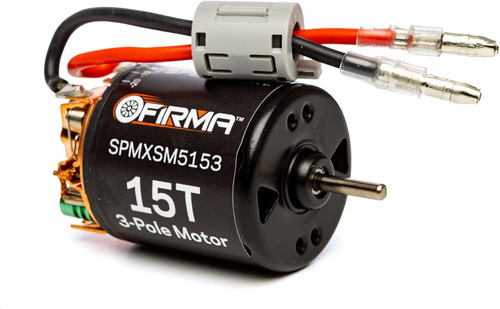 Spektrum Firma 70A Brushed Smart ESC 2S IC3/15T Brushed Motor Combo SPMXSEMC10