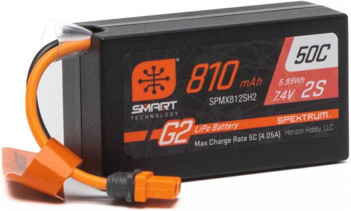 Spektrum Smart G2 Powerstage Bundle 810mAh 50C LiPo Battery/Charger SPMXPSS210