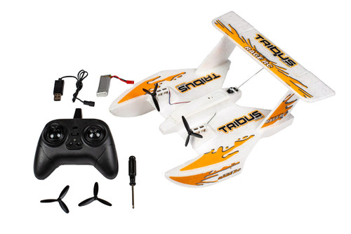 Rage R/C Tribus 250 Electric Powered RTF Amphibious Aircraft Orange RGR3101
