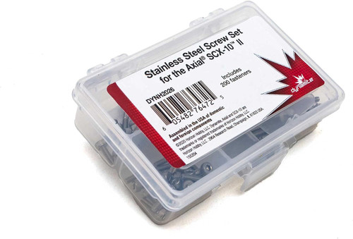 Dynamite Stainless Steel Screw Set Axial SCX 10 II DYNH2026 Electric Car/Truck