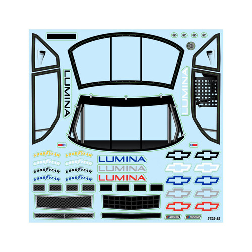 Pro-Line Pre-Cut 1990 Chevy Lumina Clear for Losi NASCAR Race Car (PRO370917)