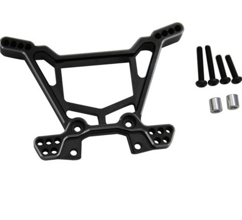 Traxxas Sledge Rear Shock Tower Anodized Aluminum 6061-T6 Black Strong TRX3538A