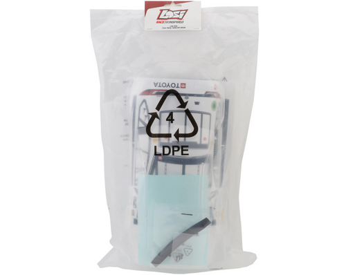 Losi 1/12 NASCAR 2024 Toyota Camry Body Pre-trimmed Un-painted Clear LOS-1918