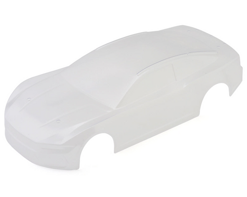 Losi 1/12 NASCAR 2024 Ford Mustang Body Clear Pre-trimmed Un-painte (LOS-1917)