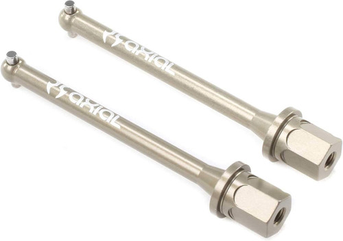 Axial AXI31624 1/18 Yeti Jr Aluminum Rear Axle Shaft Set Hard Anodized - 2 Pcs