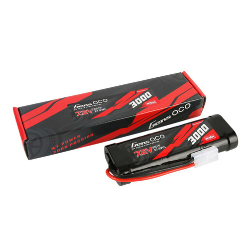 Gens Ace 6-Cell 7.2V NiMh Battery w/Tamiya Connector (3000mAh) GEANM6S3000T