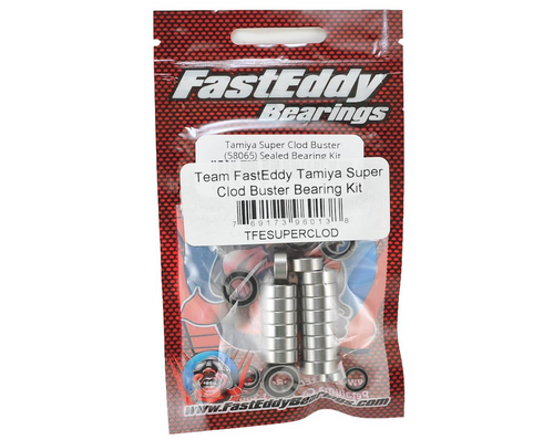FastEddy TFE1870 Sealed Bearing Kit For Tamiya Super Clod Buster 58065 Upgrade