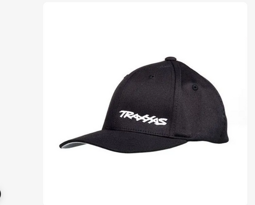 Traxxas Unisex Youth Black Curved-Bill Hat With White Logo Casual TRX1194BLK