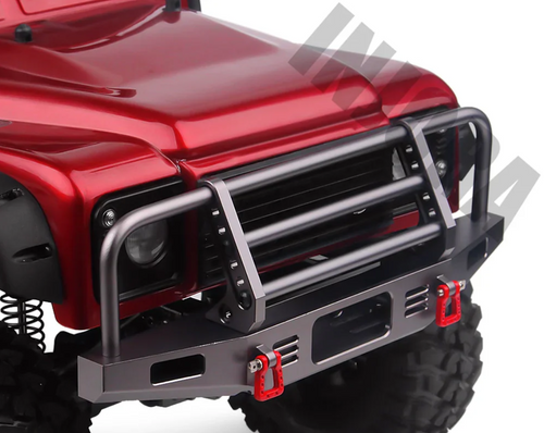 INJORA Adjustable Metal Front Bumper for TRX4 SCX10 & SCX10 II CRAW18184_GL