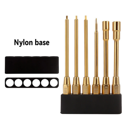 INJORA 6-in-1 Hex Screwdrivers Nut Drivers Quick Change RC Tool Kit Tool-LSD35